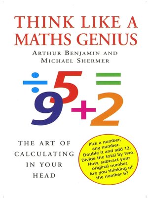 cover image of Think Like a Maths Genius